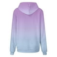 thumbnail image 7 of Tiweut Hoodies for Girls Cute Teen Preppy Hooded Sweatshirt Oversized Long Sleeve Shirts Gradient Clothes for Children Tops 2-3 Y, 7 of 7