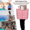 thumbnail image 4 of Yiaed Hand Drawn Strawberry Print Handbag for Women Tote Purse Shoulder Bag Large Fashion Hobo Purse Handbag Shopping Tote, 4 of 5