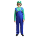 thumbnail image 1 of Disfraz Luigi Plomero Fx Costumes Verde con Bigote Adhesible para Adulto Hombre Talla XL, 1 of 5