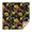 Black Colorful Flower, variant on Black White Cow Pattern Sunflower Square Tablecloth,Waterproof Square Table Cover,Wipeable Spillproof Washable Table Cover for Home Kitchen Party Decor 42"X42"(107x107cm)