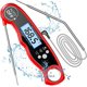 thumbnail image 1 of Kitchen Thermometer, Instant Read Cooking Thermometer, Digital Thermometer for Cooking, Meat, WineRed, 1 of 5