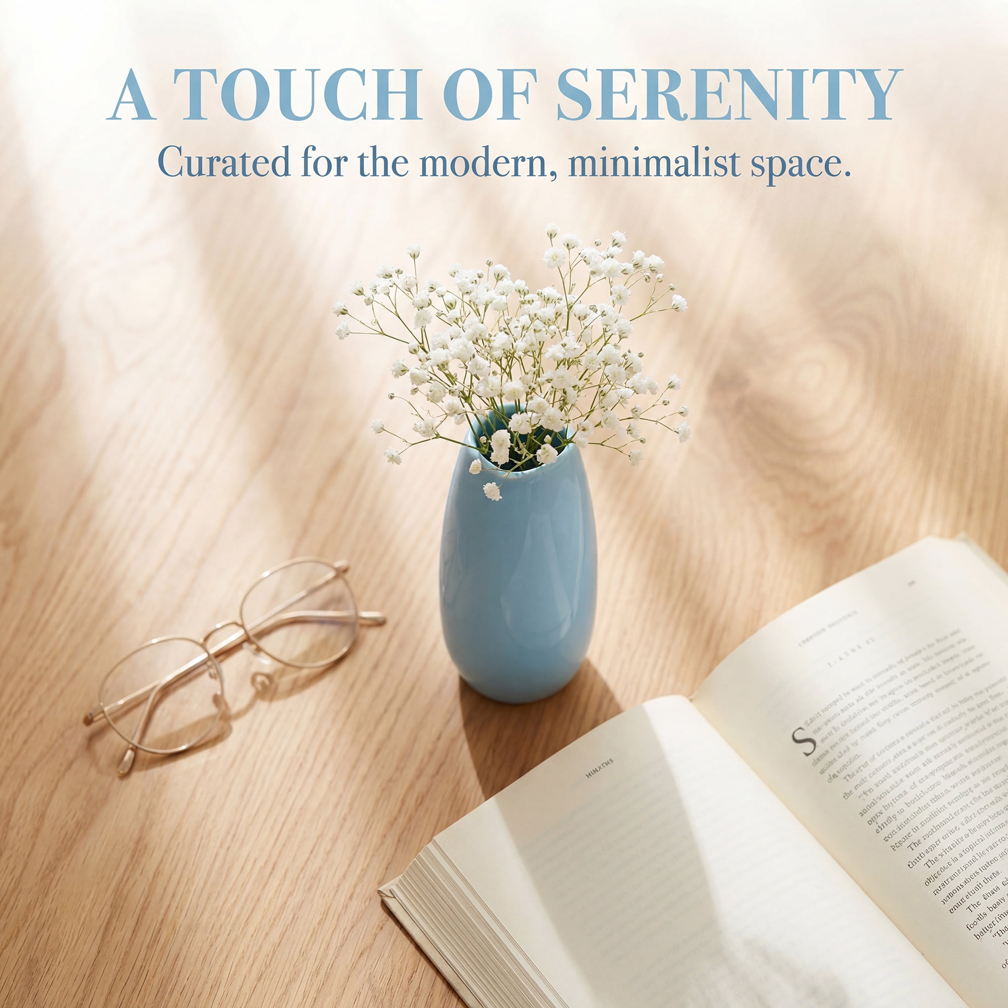 Unique Bargains Small Ceramic Bud Modern Cylinder Vase Ribbed Decorative Flower Vase Blue