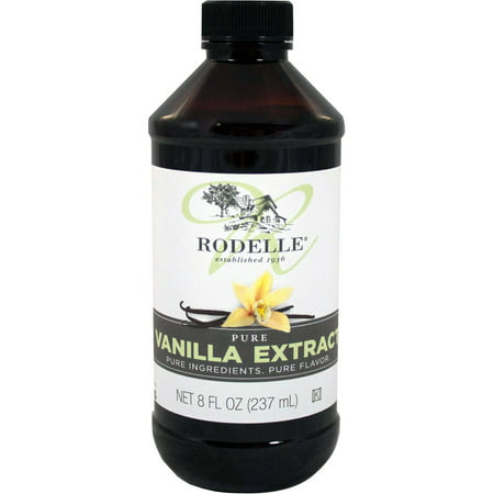 Rodelle Pure Vanilla Extract, 8 oz Bottle
