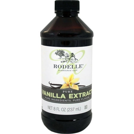 Rodelle Pure Vanilla Extract, 8 oz Bottle (Best Organic Vanilla Extract)