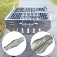 thumbnail image 3 of 2pcs 5.5""""/4.33"""" Tapered Stainless Handle Spring for BBQ , Smokers, Furnaces, / Wood/ Pellet s - 11cm, 3 of 6