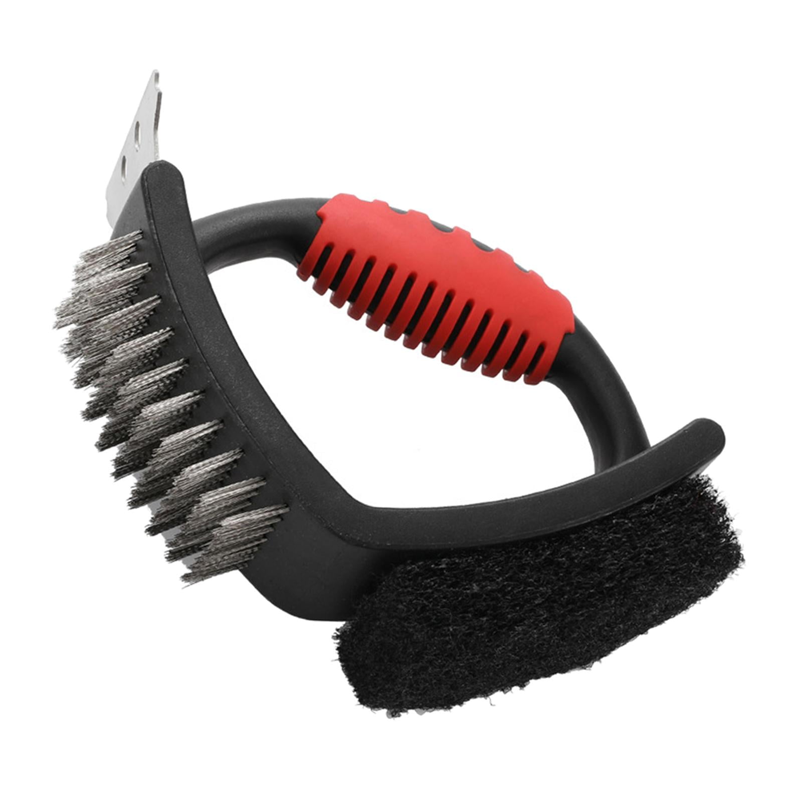 Cepillo De Limpieza Para Parrilla, Raspador De Cerdas De Ace | Cuotas Sin Interés