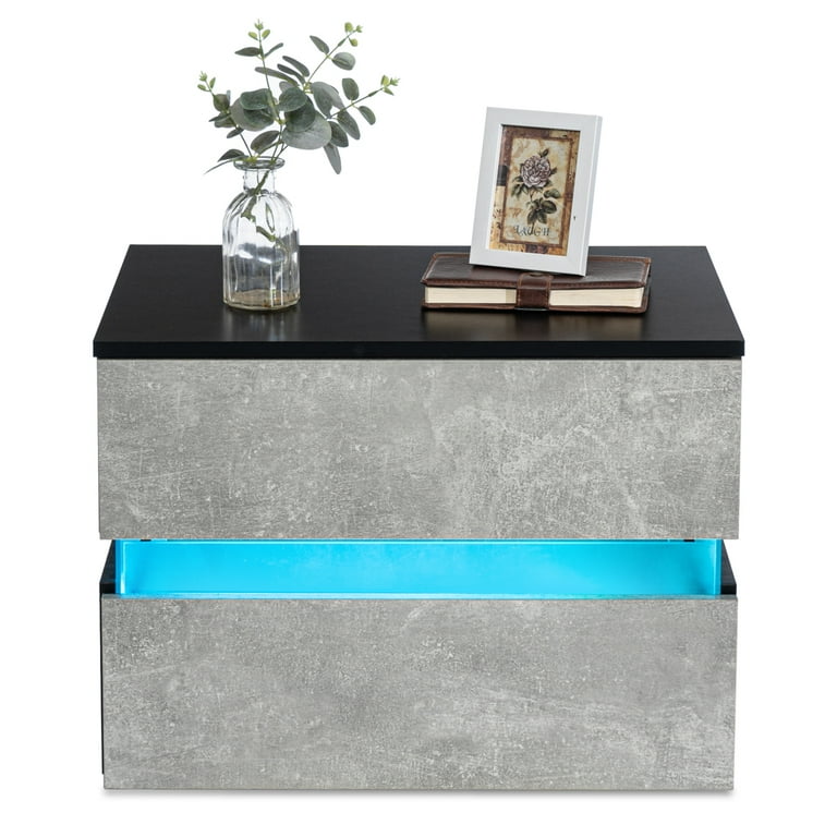Bedside table walmart discount