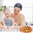 thumbnail image 1 of Dvkptbk Halloween Pumpkin Decorative Hand Wipes Small Hand Wipes for Party, 1 of 6