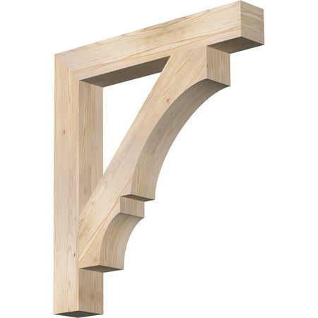 

Ekena Millwork 5 1/2 W x 38 D x 42 H Balboa Block Smooth Bracket Douglas Fir