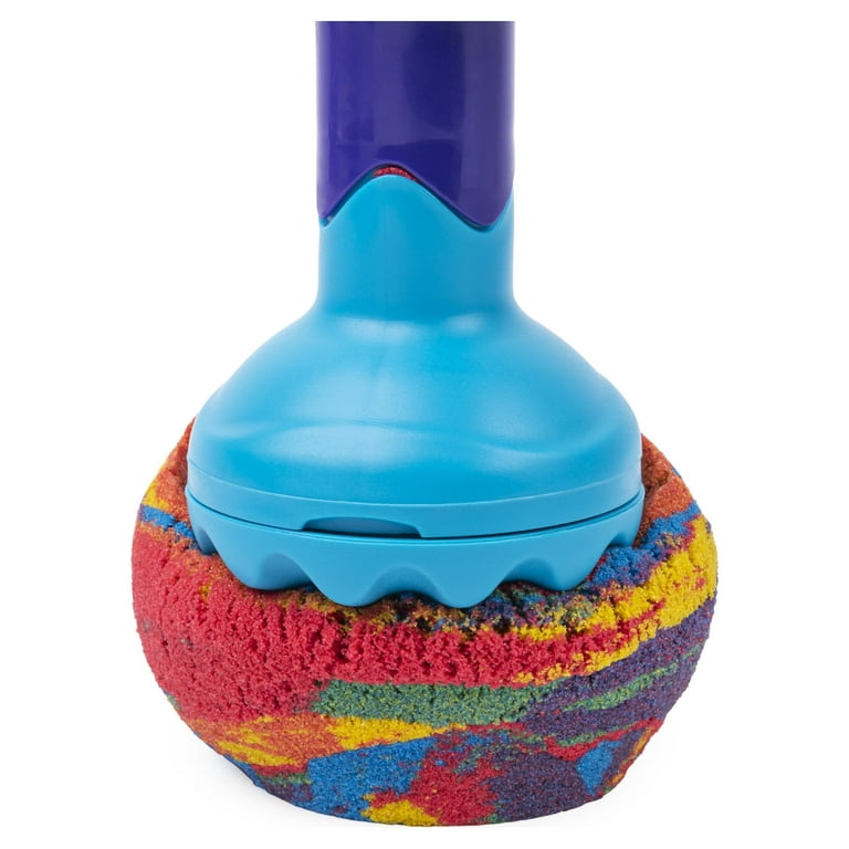 Kinetic Sand, Rainbow Mix Set with 3 Colors of Kinetic Sand (13.5oz) and 6  Tools, for Kids Aged 3 and Up 