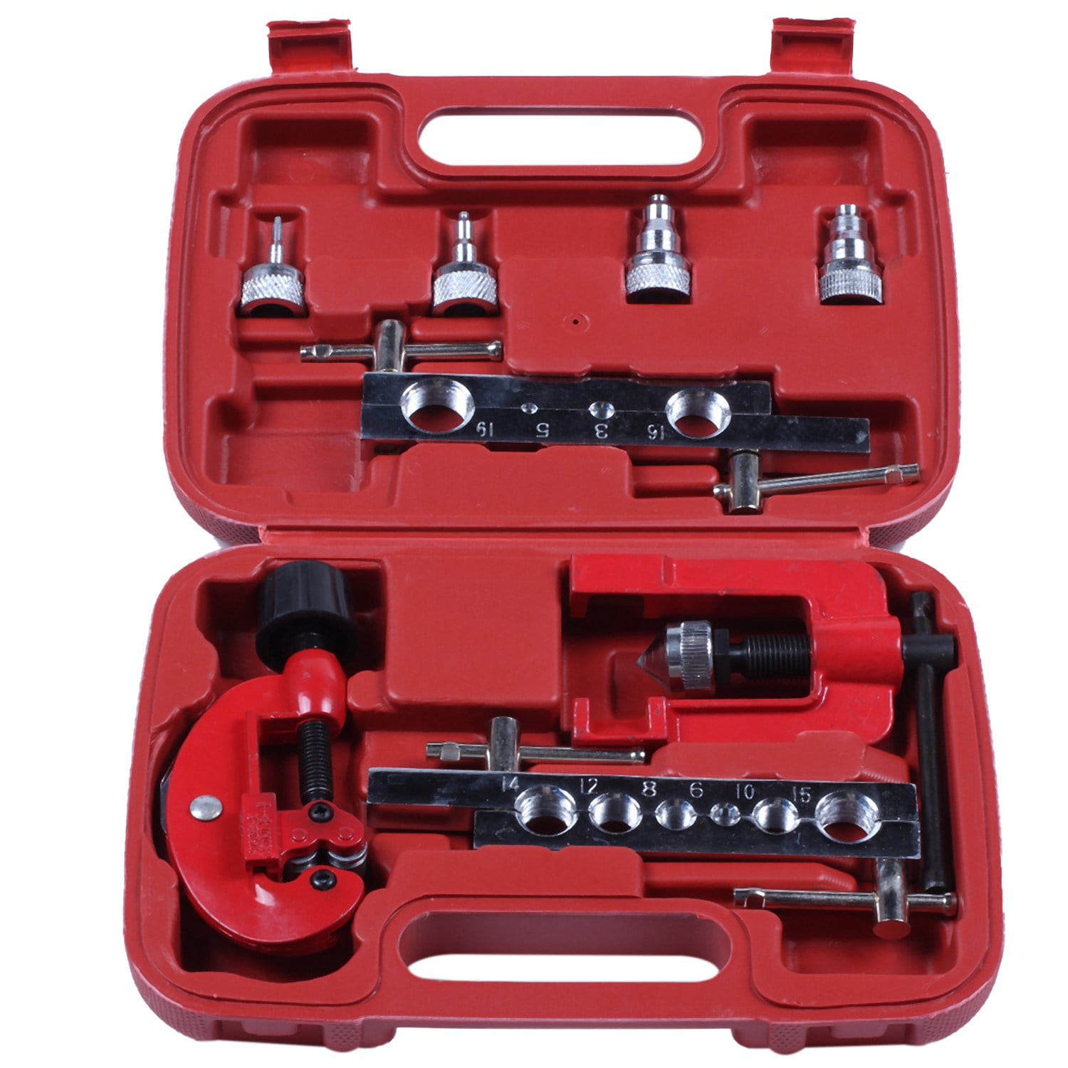 8pcs 319mm Tube Cutter Flaring Tool Kit Manual Pipe Expander Metric