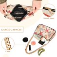 thumbnail image 2 of FORMRS Womens Shoulder Bag with Chain Strap Clutch Purse Cute Tote Handbag, Beige Starfish, 2 of 7
