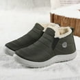 thumbnail image 3 of Bottes pour Hommes Neige Randonnée Bottes pour Hommes Bottes d'Hiver pour Hommes Extérieur Chaussure Homme Chaussures Imperméables Homme Plateforme Chaussures de Travail Chaussures BNRed_1 46, 3 of 6