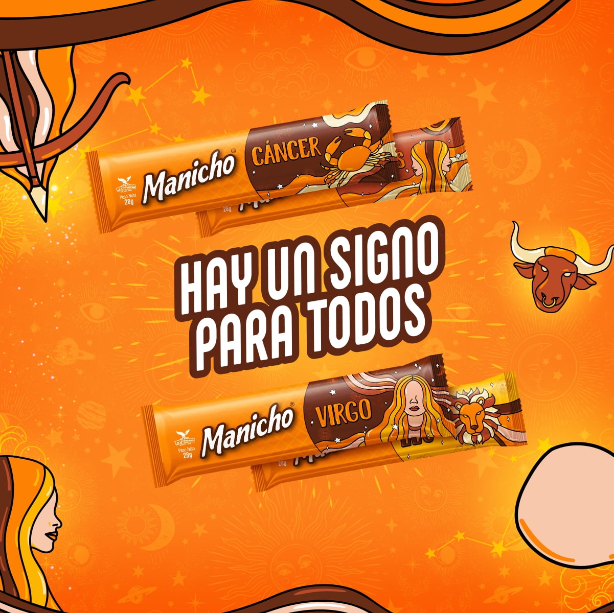 Manicho 4 Pack Size Chocolate with a Peanut Twist 112g - Imported from Ecuador