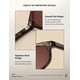 thumbnail image 5 of Gafas de sol TIJN Vintage con montura de ojo de gato Madge polarizadas en carey, 5 of 9