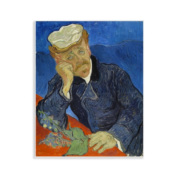 Stupell Industries Van Gogh Dr Paul Gachet People Painting Unframed Art Print Wall Art, 11 x 14