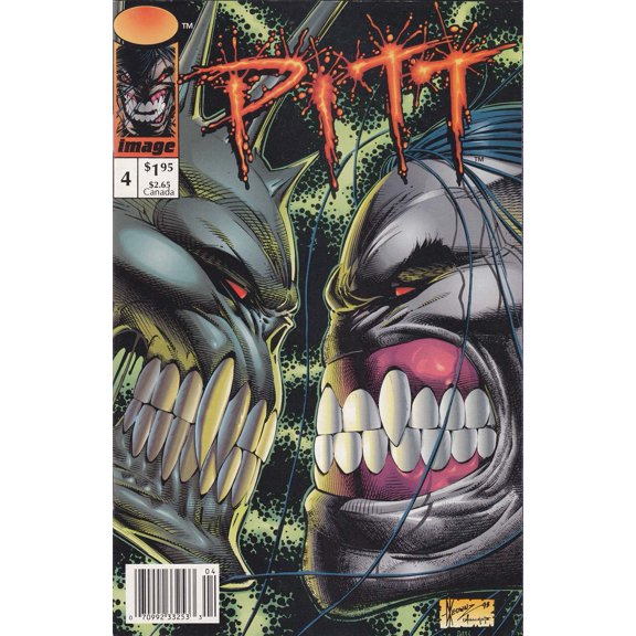 Pitt #4 (Newsstand) VF ; Image Comic Book