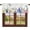 Floweryku0220, variant on Spring Flower Curtain Valance, Butterfly Wildflowers Watercolor Floral Print Plants Rod Pocket Window Valances for Kitchen, Bedroom, Bathroom, 1 Panel, 54" W x 18" L