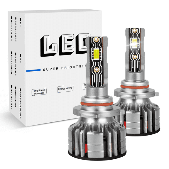 9005/HB3 High/Low Beam For Dodge Ram 1500 2500 3500 2009-2023 LED Headlight Bulbs White 2pcs