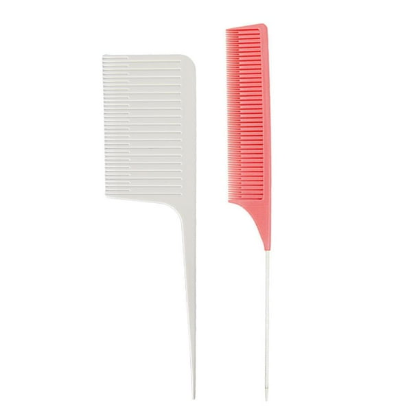Paquete de 5 antiestáticas que destacan s peinetas cabello minadas, suaves para peinar y fáciles de operar, te hacen encan - C Colco Destacando el salón de peinetas