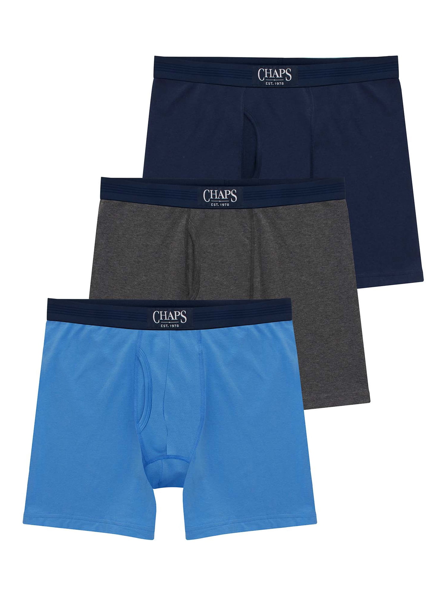 Chaps Men's Boxer Brief, 3 Pack