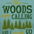thumbnail image 3 of CafePress - The Woods Are Calling T Shirt - Mens Comfort Colors Shirt, 3 of 5