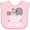 AD-Pink, variant on Inktastic Best Gigi Grandma Ever Grandchild Boys or Girls Baby Bib
