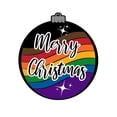 thumbnail image 2 of CafePress - Christmas Ornament Inclusive Rainbow Colors - Soft Fleece Throw Blanket, 50"x60" for All Ages, 2 of 5