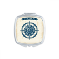 thumbnail image 1 of Compass Exploration Military Ocean Mirror Portable Compact Pocket Makeup Double Sided Glass, 1 of 3