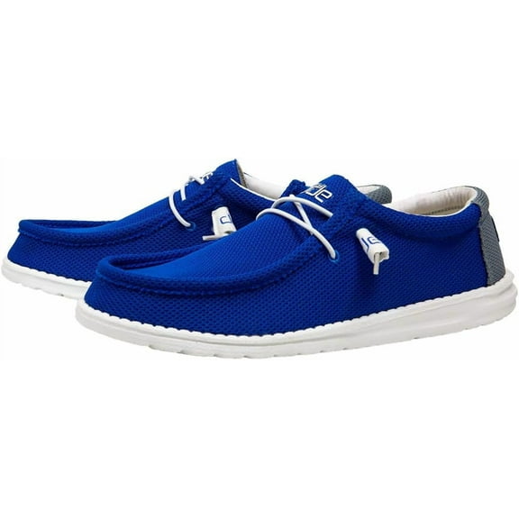 Hey Dude Wally Sox Go Blue Shoes