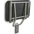 thumbnail image 6 of Seachrome Ssb-280150-N Signature 28" Wall Mounted Folding Shower Seat - Black, 6 of 7