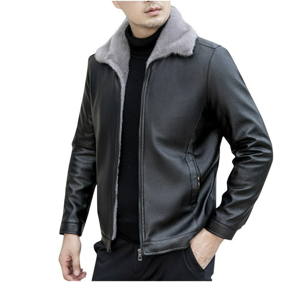 Dovford Mens Wool Trench Coats Long Wool-Blend Peacoats Classic Jackets Winter Fashion Coats Outerwear with Pockets