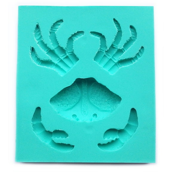 Crab Silicone Mold (separated body and legs)