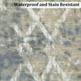 thumbnail image 4 of HOMERRY Area Rug 9' x 12' Modern Abstract Area Rug for Dining Room Washable Soft Indoor Floor Carpet, Beige, 4 of 7