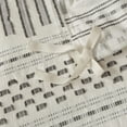 thumbnail image 5 of Ink+Ivy Rhea Cotton Jacquard Duvet Cover Mini Set Ivory/Charcoal King/Cal King, 5 of 5