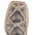 thumbnail image 4 of Tanner Mark Boots Mens Tanner Mark Natural Rattlesnake Print Vamp 12in Tobacco Top, 4 of 5