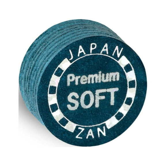 Zan Premium Soft Pool Billiard Cue Tip 1 pc 9 Layers