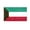 3x5 ft Polyester Flag, variant on AGAS Kuwait Flag 4x6 inch - 11" Plastic Pole 100% Polyester Stitched Edges Kuwaiti National Mini Flag on a Stick