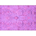 thumbnail image 1 of Ahgly Company Indoor Rectangle Oriental Purple Traditional Area Rugs, 7' x 10', 1 of 4