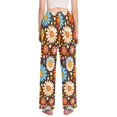 thumbnail image 3 of FORMRS Women's Pajama Pants with Pockets Soft Comfy Loungewear Sleep Bottom, Sizes S-2XL, Blooming Flowers, 3 of 8