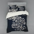 thumbnail image 2 of Ambesonne Victorian Bedding Set 3 Pcs, Aquarius Astrology, Twin XL, Blue Grey, 2 of 3
