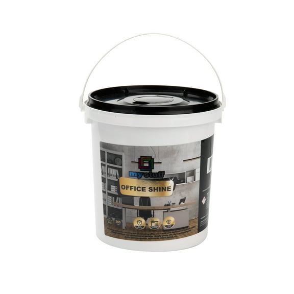 Mind Reader All-Purpose Office Cloths, Monitor Cleansing Cloths, Electronics Cleaning Cloths, Fresh Orchid Smell, 300-ct. Tub