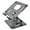 Grey, variant on Adjustable Computer Stand with 360 Rotating Base, Ergonimic Foldable Laptop Riser for Desk Stable Base Holder for Tablets Laptops, Silver