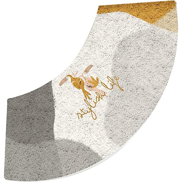 Eleve su estilo bohemio, alfombra de baño de fibra súper suave absorbente de alta calidad con pelusa extra gruesa de 15 mm para una decoración del hogar versátil, rápida absorción de agua y
