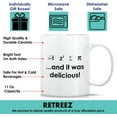 thumbnail image 3 of Funny Mug - I Ate Some Pie And It Was Delicious! Math Geek 11 Oz Ceramic Coffee Mugs - Funny, Sarcasm, Motivational, Inspirational birthday gifts for friends, coworkers, siblings, dad, mom, 3 of 6