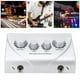 thumbnail image 3 of M Buder Mezclador de Audio y Karaoke con Doble Entrada de Micrófono Plateado 20 cm / 7.8 inches, 3 of 9