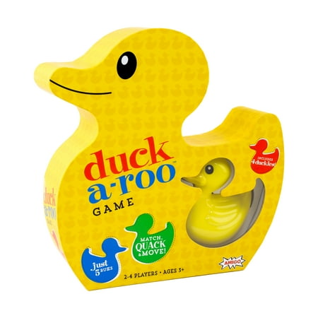 Rubber Duck Game - Duck-A-Roo! Kids Memory Game in a Duck-Shaped Box