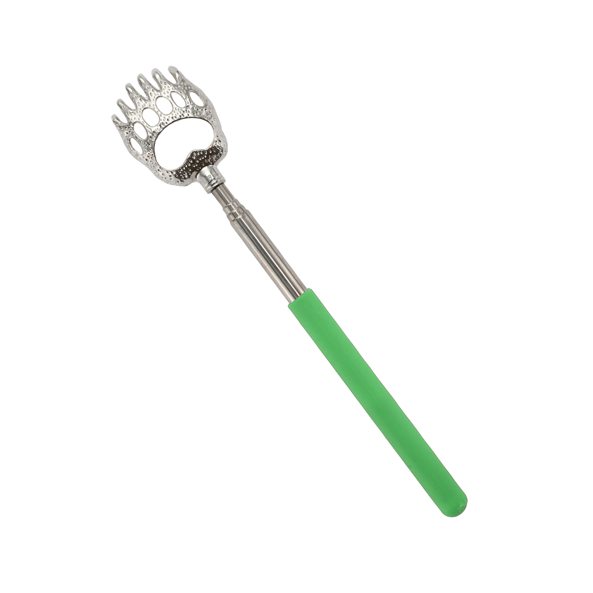 Unique Bargains 1 Pc Extendable Back Scratcher for Bathroom Green