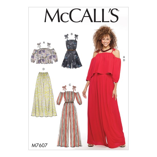 Mccall S Sewing Pattern Misses Loose Fitting Top Romper And Jumpsuit With Shoulde 6 8 10 12 14 Walmart Com Walmart Com Mccall S Sewing Pattern Misses Loose Fitting Top Romper And Jumpsuit With Shoulde 6 8 10 12 14 Walmart Com Walmart Com
