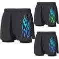 thumbnail image 4 of CYiJun Men's Swim Trunks with Compression Liner, Quick Dry Stretch Swimming Shorts Bathing Suits Swimwear, 4 of 4